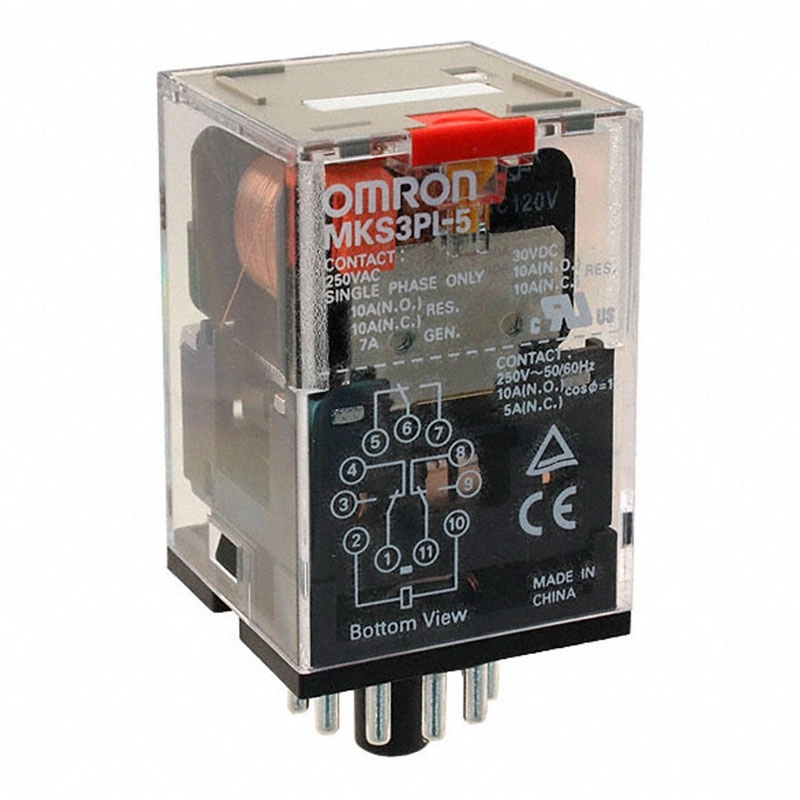 Relé 3 inversores 110/120VCA 10A 11 pines